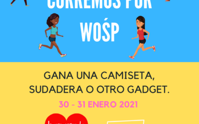 WE RUN FOR WOŚP!!!- 5K VIRTUAL RUN, 30/31-01-2021